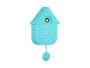 Karlsson Cuckoo Ρολόι Τοίχου Abs 21,5x8,5x41 I Turquoise Blue