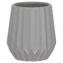 Sealskin ARTE Ποτήρι Οδοντόβουρτσας Πορσελάνινο Φ9,1x10 I Grey