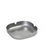 Espiel Snow Grey Σταχτοδοχείο Ανοξείδωτο Ασημί 10x10x2 Εκ. Κωδικός: FEV102