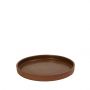 Espiel Aida Πιάτο Φρούτου Step Ρηχό Stoneware Καφέ 21x2,5 Εκ. Κωδικός: HEV208K6