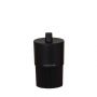Sealskin BRAVE Κουτί Αποθήκευσης Καλλυντικών Abs Φ7,5x13,4 I Black