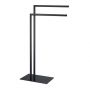 Sealskin Tube Black Κρεμάστρα Επιδαπέδια 2 Θέσεων 