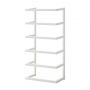 Sealskin CARRE Κρεμάστρα 5 Θέσεων Επιτοίχια Μεταλλική 24x12x48 I White 