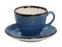 Espiel Terra Blue Φλυτζάνι Cappuccino Jumbo Μπλέ Ø16 Κωδικό: TLF110K6