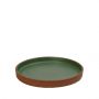 Espiel Aida Πιάτο Φρούτου Step Ρηχό Stoneware Πράσινο 21x2,5 Εκ. Κωδικός: HEV108K6