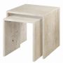 Blomus VARU Βοηθητικά Τραπέζια Πέτρινα Σετ 2 Τμχ 45x45 - Beige