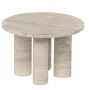 Blomus VOLOS Βοηθητικό Τραπέζι Πέτρινο Ø52x34 - Travertine Size Small Round