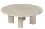 Blomus VOLOS Τραπέζι Σαλονιού Πέτρινο Ø75x26 - Travertine Size Large Round