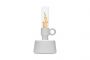 Fatboy Flamtastique - Τζάκι Βιοαιθανόλης Μεταλλικό Ø58,5x115,5 I Bone - Dimmable