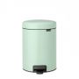 Brabantia NEWICON Χαρτοδοχείο Μπάνιου Μεταλλικό 5 Lt. I Jade Green