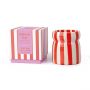 Paddywax CABANA Φυτικό Κερί 184 gr Σε Ριγέ Κεραμικό δοχείο I Hibiscus Bay