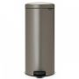 Brabantia NEWICON Κάδος Απορριμμάτων Μεταλλικός 30 Lt. I Platinum