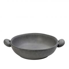 Espiel Canyon Μπωλ Με Λαβές Stoneware Γκρι Σκούρο 25x18x8 Εκ. Κωδικός: GMT412K2
