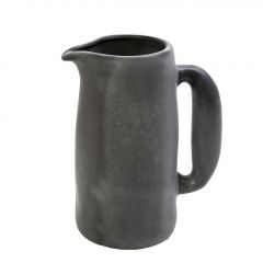 Espiel Canyon Κανάτα Stoneware Γκρι Σκούρα Ø11x23 Εκ. Κωδικός: GMT410K1