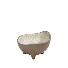Espiel Spirit Μπωλ Με Πόδι Stoneware Μπεζ 13,5x13x8,8 Εκ. Κωδικός: NIC710K1