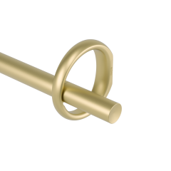 Umbra Επεκτεινόμενο Κουρτινόξυλο Μεταλλικό Χρυσό Ringlet Φ2,5 107-305 Εκ.
