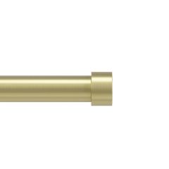 Umbra Επεκτεινόμενο Κουρτινόξυλο Μεταλλικό Χρυσό Cappa Single Φ2,5 168-305 εκ