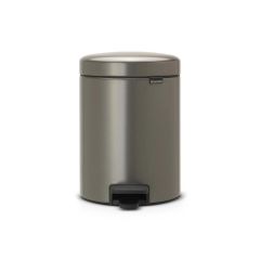 Brabantia NEWICON Χαρτοδοχείο Μπάνιου Μεταλλικό 5 Lt. I Platinum