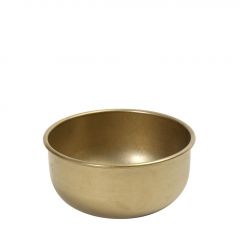 Espiel Snow Gold Μπωλάκι Για Dip Ανοξείδωτο Χρυσό 9,7x9,7x4,8 Εκ. Κωδικός: FEV227