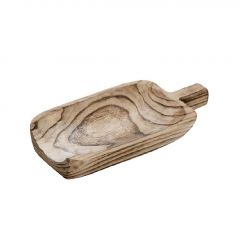 ESPIEL ΠΛΑΤΩ ΞΥΛΙΝΟ NATURAL 28,5X15,5Χ4,5 ΚΩΔΙΚΟΣ: XYP103