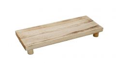 ESPIEL ΠΛΑΤΩ ΞΥΛΙΝΟ NATURAL 40,5X15X5 ΚΩΔΙΚΟΣ: XYP206