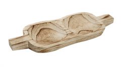 ESPIEL ΞΗΡΟΚΑΡΠΙΕΡΑ ΞΥΛΙΝΗ NATURAL 40,5X15X4 ΚΩΔΙΚΟΣ: XYP208