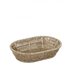 Espiel Ψωμιέρα Ψάθινη Natural 22x14x5 Εκ. Κωδικός: KOD109