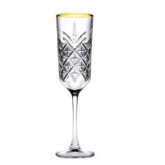 Espiel Golden Touch Timeless Ποτήρι Σαμπάνιας Γυάλινο Διάφανο 175 ml Κωδικός: SP440356G4GD