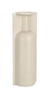 Bizzotto Izumo Διακοσμητικό Μπουκάλι Κεραμικό Μπεζ 13x9,5x35,5