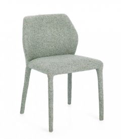 Bizzotto Libby Καρέκλα Υφασμάτινη Πράσινη 50x55x77,5