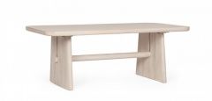 Bizzotto Elisheva Τραπέζι Σαλονιού Ξύλινο Mango Natural 110x60x50