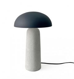 Bizzotto Delphine Ro Grey Table Lamp H39,5 Ø25x39,5h