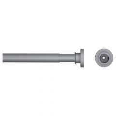 Sealskin 80-130 Ø 28 Mm Mat Aluminum Βραχίονας Μπάνιου Πτυσσόμενος 
