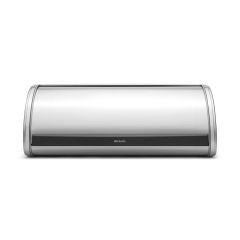 Brabantia ROLL TOP Ψωμιέρα Μεταλλική 44,5x26,2x17,3 Εκ. I Matt Steel