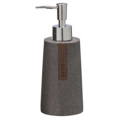 Sealskin PIERRA Δοχείο Κρεμοσάπουνου Polyresin 275 ml I Grey