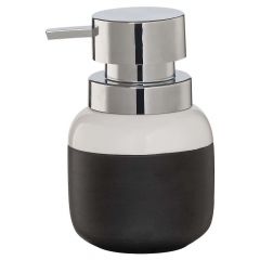Sealskin SPHERE Δοχείο Κρεμοσάπουνου Πορσελάνινο 360 ml I Black