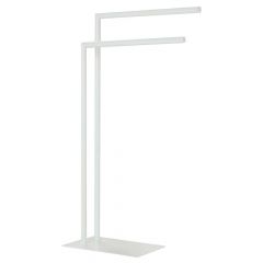 Sealskin TUBE Κρεμάστρα Επιδαπέδια 2 Θέσεων Μεταλλική 46x20x81 I White