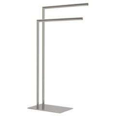 Sealskin TUBE Κρεμάστρα Επιδαπέδια 2 Θέσεων Μεταλλική 46x20x81 I Chrome