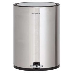 Sealskin Industrial Stainless Steel 3L Κάδος Απορριμμάτων 