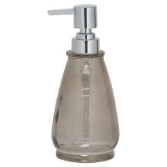 Sealskin VETRO Δοχείο Κρεμοσάπουνου Γυάλινο 375 ml I Grey