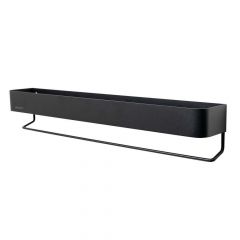 Sealskin BRIX Ράφι/Κρεμάστρα Τοίχου Μεταλλική Large 55x8x10 I Black