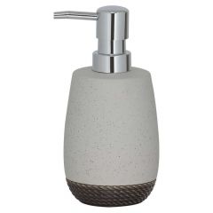 Sealskin BRAID Δοχείο Κρεμοσάπουνου Πορσελάνινο 400 ml I Grey