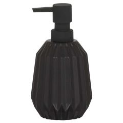 Sealskin ARTE Δοχείο Κρεμοσάπουνου Πορσελάνινο 400 ml I Black