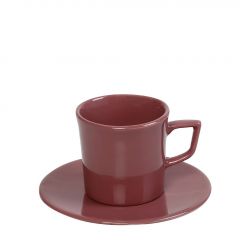 Espiel Pomegranate Essentials Φλυτζάνι Espresso Με Πιατάκι 100 ml 11x7 Κωδικός: OWD105K6