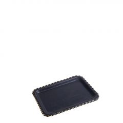 Espiel Navy Δίσκος Σερβιρίσματος PVC Σκούρος Μπλε 35x25x2 Κωδικός: LTB2434K14-1