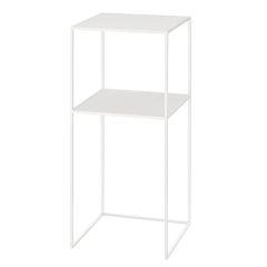 Blomus FERA Βοηθητικό Τραπέζι Με Ράφι Μεταλλικό 35x35x80 - White