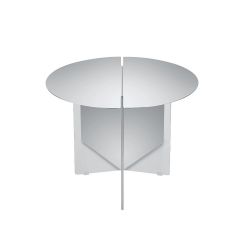 Blomus ORU Βοηθητικό Τραπέζι Ανοξείδωτο Ατσάλι Ø50x40 - Edelstahl poliert