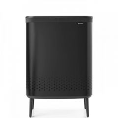 Brabantia BO Καλάθι Απλύτων Μεταλλικό 90 Lt. I Matt Black