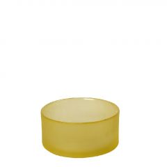 Espiel Caprice Διακοσμητικό Μπωλ Γυάλινο Κίτρινο 12x5,5 Κωδικός: DAC1719K6