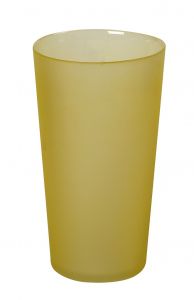 Espiel Caprice Διακοσμητικό Βάζο Γυάλινο Κίτρινο 16x29 Κωδικός: DAC1707
